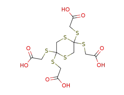 2,2,5,5-tetrakis-carboxymethylsulfanyl-[1,4]dithiane