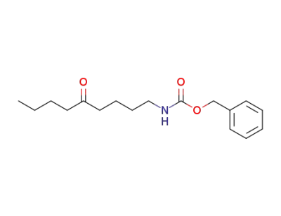 benzyl [N-(5-oxononyl)amino]methanoate