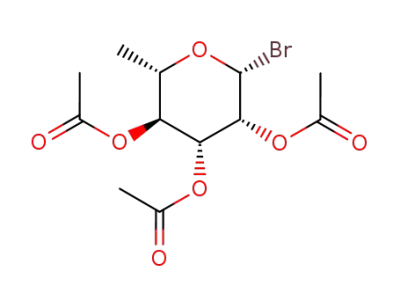 2,3,4-tri-O-acetyl-6-deoxy-beta-L-mannopyranosyl bromide