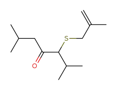 3-methallylthio-2,6-dimethyl-4-heptanone