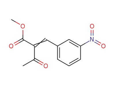 methyl 2-(3-nitrophenylmethylene)acetoacetate