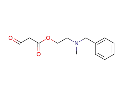 acetoacetic acid [2-(N-methyl-N-benzylamino)-ethyl]-ester